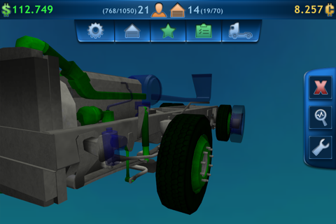 Truck Fix Simulator 2014 screenshot 2
