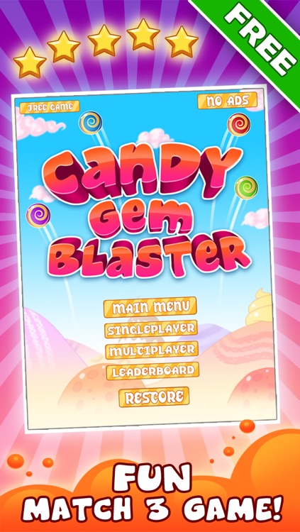 Candy Gem Blaster