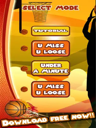 Basketball street player shooting ball sport 3D Simulator free game, game for IOS