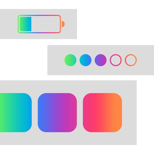 Color your Status Bar & Dock for iOS 8 icon
