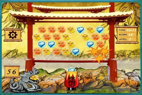 Asian Bubble Gold Match3 screenshot 4