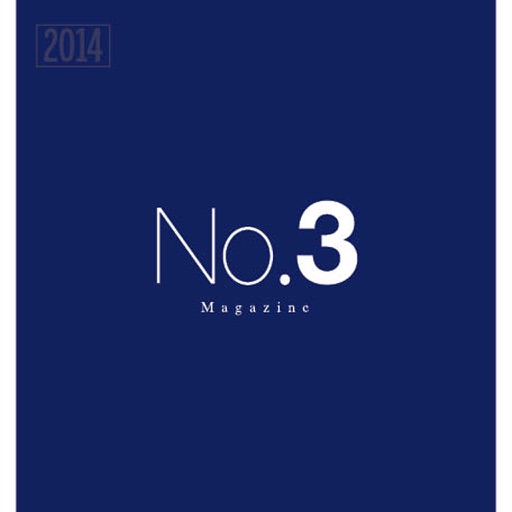 No.3 Magazine high-quality, perfect bound, glossy print and digital magazine iOS App