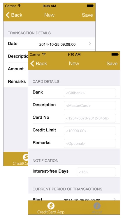 Credit Card App screenshot-4