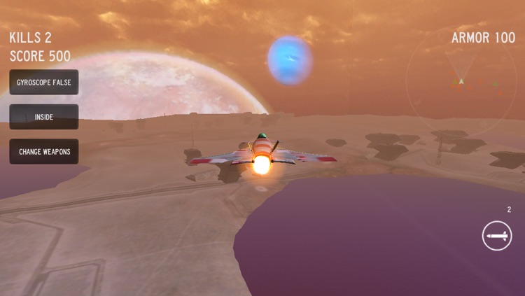 Mars Sky Attack 3D - skyforce 2015 screenshot-3