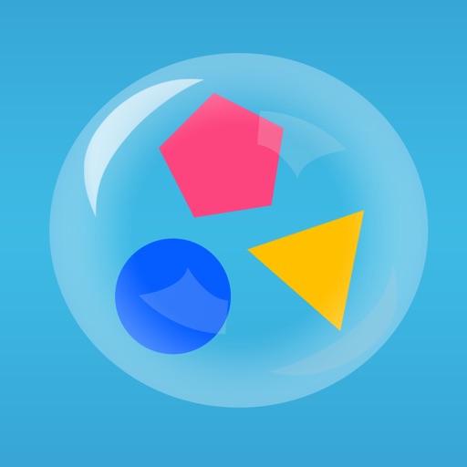Bubble Shapes - A  Playful Way to Learn Shapes! Icon