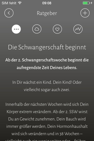 Schwangerschaft App screenshot 3