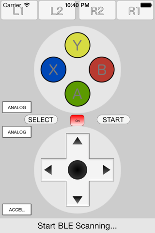 SBBLEController screenshot 2