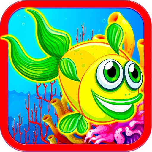 Hungry Fish Feed Mania Match 3 Fat Evolution 2014 - Free HD Saga Edition