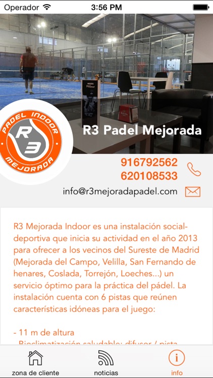 R3 Padel Mejorada