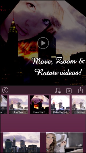 VideoBlend : Blend or overlay videos to make beautiful video(圖2)-速報App