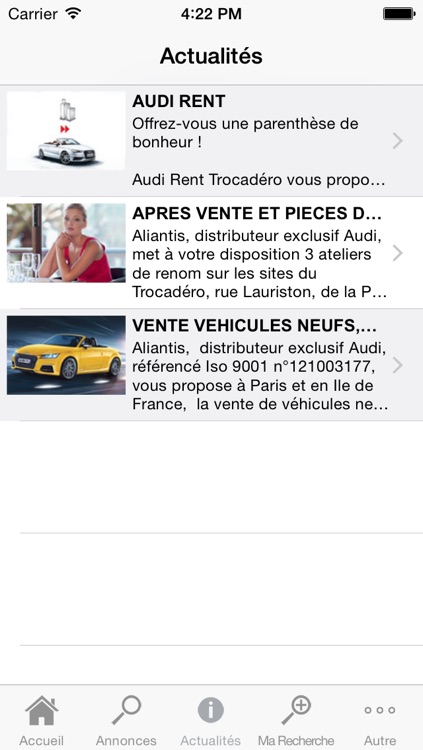 Audi Aliantis screenshot-4