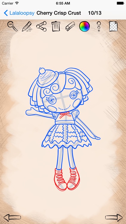 How To Draw Lalaloopsy Girlz