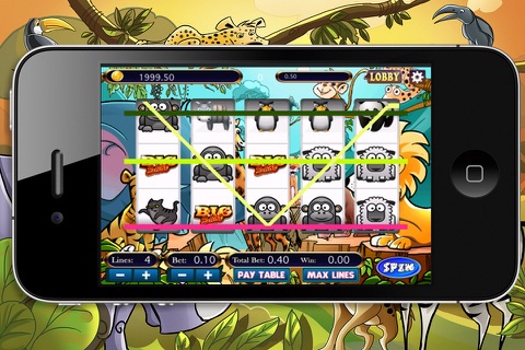 Mega Zoo Slots Machine screenshot 2