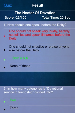 Spiritual Quiz screenshot 2