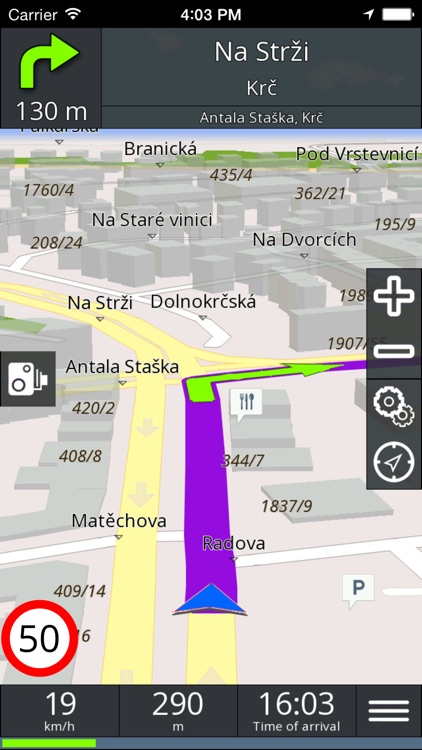 GPS navigation BE-ON-ROAD screenshot-4
