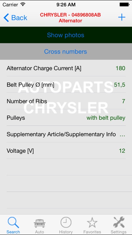 Autoparts for Chrysler screenshot-4
