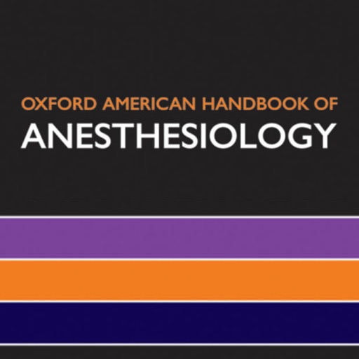 Oxford American Handbook of Anesthesiology