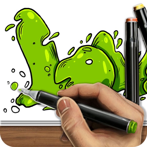 Drawing Lesson Graffiti iOS App