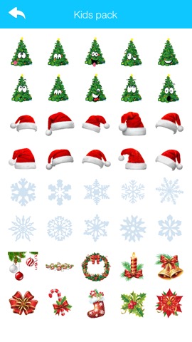 Christmas Stickers & Emoji for WhatsApp and Chats 2016 Editionのおすすめ画像2