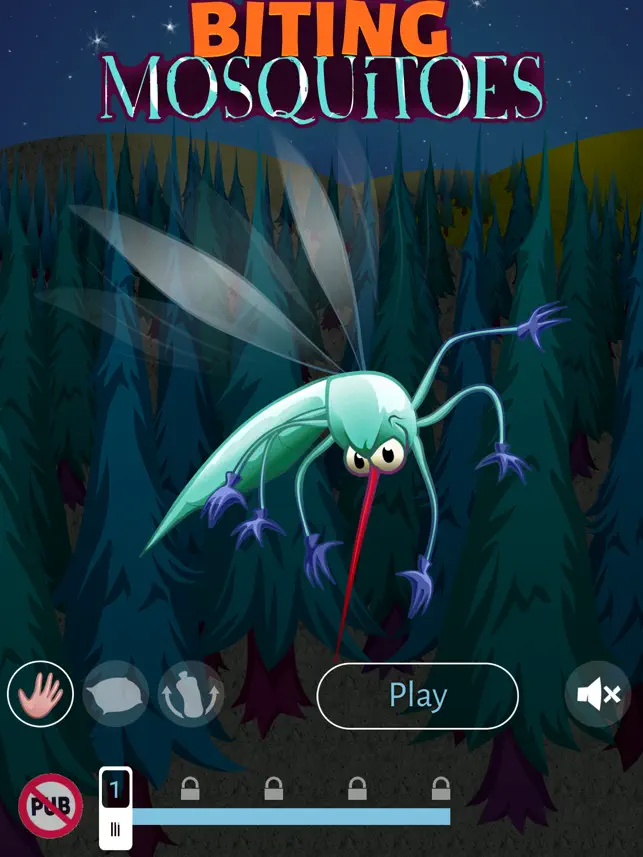Biting Mosquitoes 1.1, game for IOS