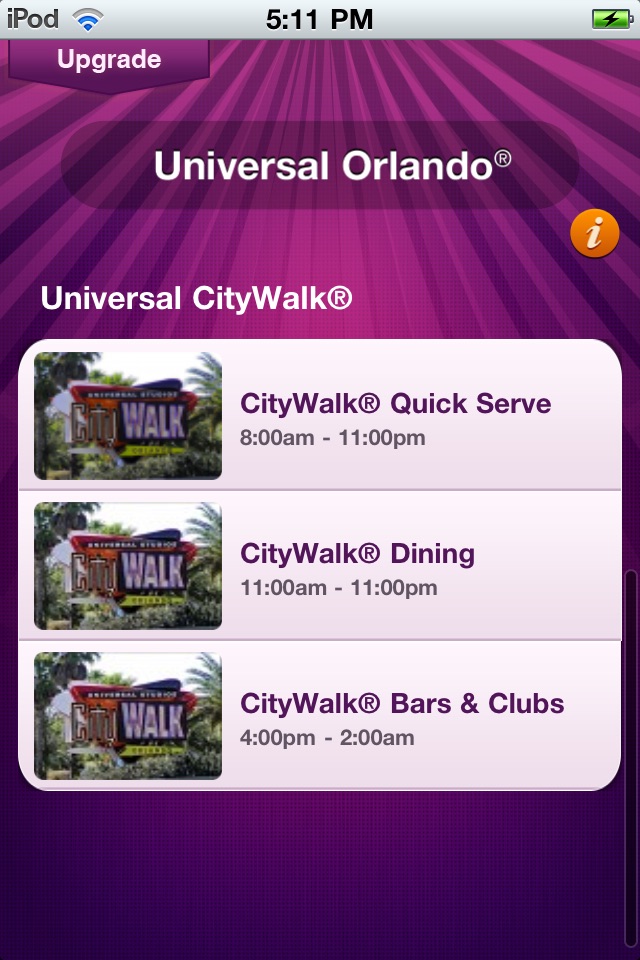 Wait Times for Universal Studios screenshot 4