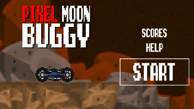 Pixel Moon Buggy