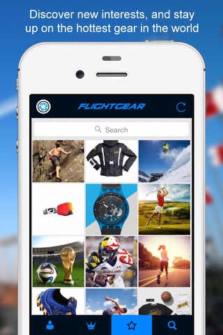 FlightGear - Social Network for Sports, Gear, Fitness, and Action screenshot 2
