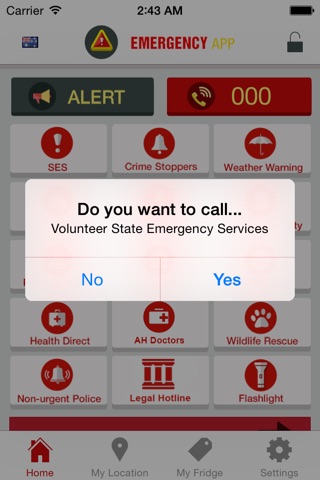 Emergency App Aus screenshot 2