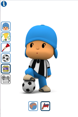 Talking Pocoyo Football Free screenshot 2