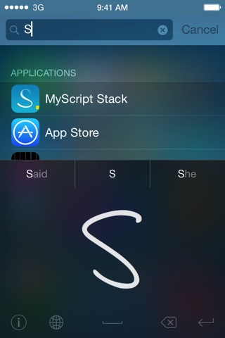 MyScript Stack - Handwriting Keyboard screenshot 4