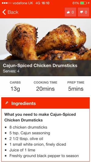 Diabetes Recipe App