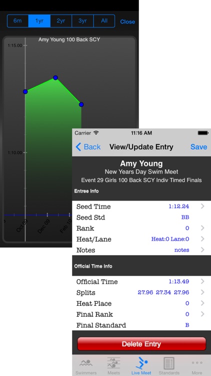 iSwimTimes - The Ultimate Swim Log screenshot-3