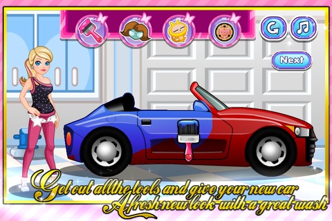Baby game-car wash screenshot 2