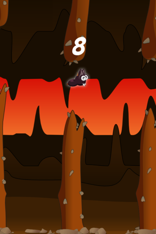 Little Batty - the dark flappy sister of the bird screenshot 3