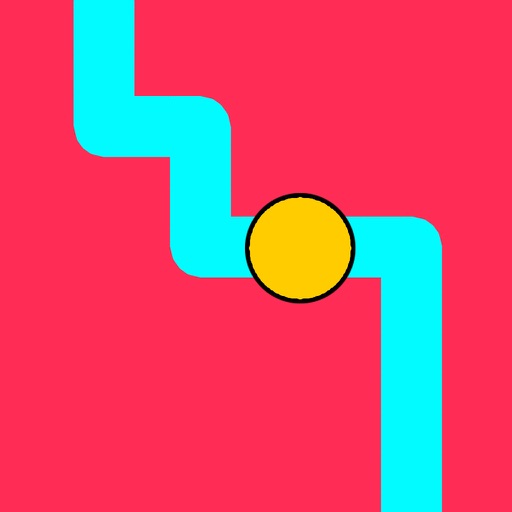 Follow the Thin Line - Move the Dot with Your Finger iOS App