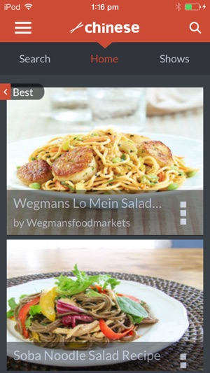 Chinese Recipes by Fawesome.tv(圖1)-速報App