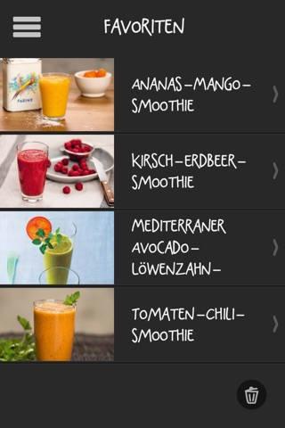 Smoothies for fit - Smoothie-Rezepte von Viktoria und Heiner Lauterbach screenshot 4