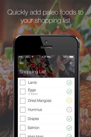 Paleo Pal - Best Paleo Search and Shopping List App screenshot 2