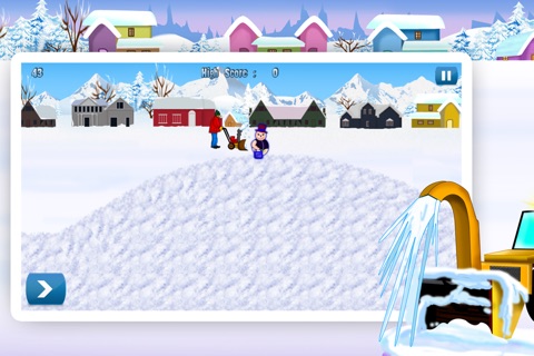 Angry Neighbours Funny Show – The cold winter snow blower fight episode 4 - Free screenshot 2