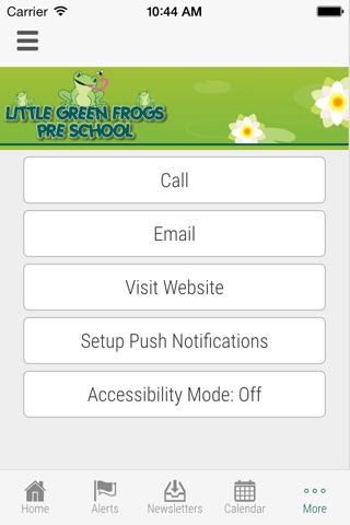 Little Green Frogs Preschool - Skoolbag screenshot 4