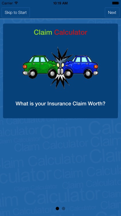 Accident Injury Claim Calculator
