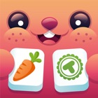 Toonia TwinMatch - Match Pairs of Animal, Bugs, Food and Space Cards with Mahjongg Solitaire Pairing Game for Kids & Toddlers