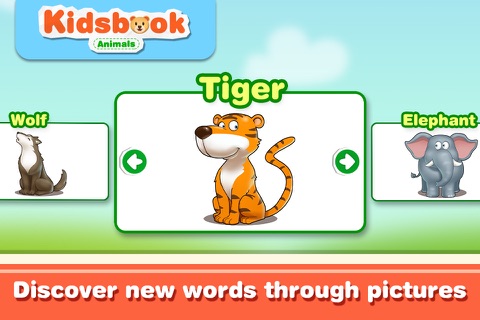 KidsBook: Animals - HD Flash Card Game Design for Kids screenshot 2