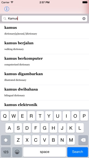 Kamus - Dictionary of Bahasa Malaysia ~ English(圖2)-速報App