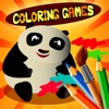 Coloring Draw For Kids Kung Fu Panda Edition
