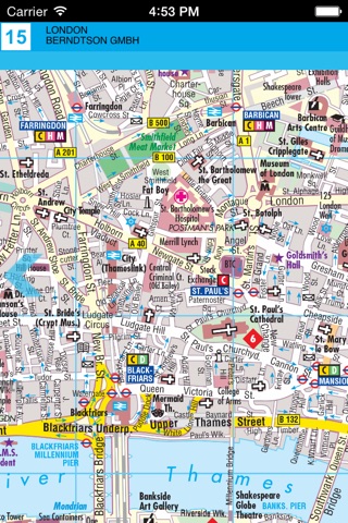 Лондон. Карта города screenshot 3