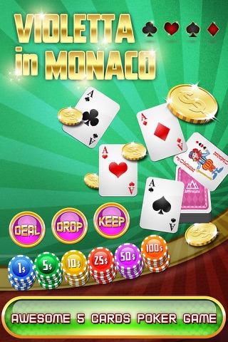 Play Poker against Violetta in Monaco - Try to Win a Fortune screenshot 2