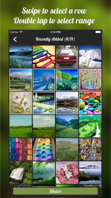 PhotoSender: Simple Way to Select Multiple Photos and Share them with Friends