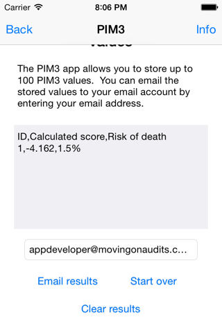 PIM3 Calculator screenshot 3
