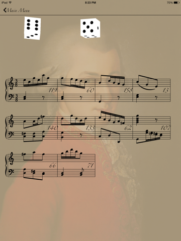 Mozart's Dice Game (K. 516f) screenshot 2